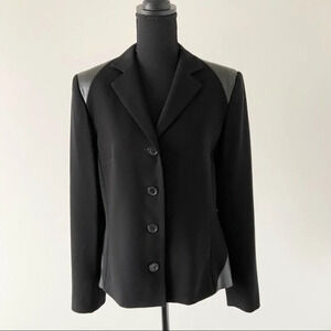 Vintage J Michaels Faux Leather Trim Blaze